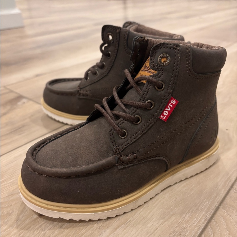 Levi's Boys Dean Waxed Casual Boot Size 13